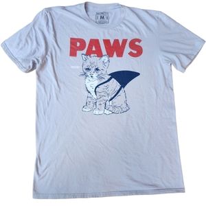 Paws Mens Medium Tee - Pre Owned Condition